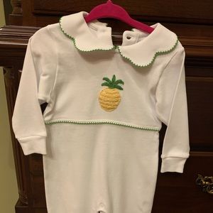 Little English one piece and sweater 9 months